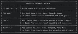 mix of soil
