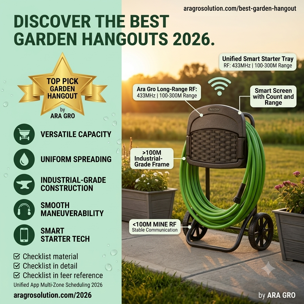Outdoor Wall Mounted Durable Resin Garden Hose Holder