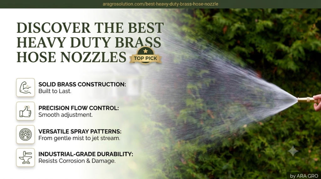 Best Heavy Duty Brass Hose Nozzle