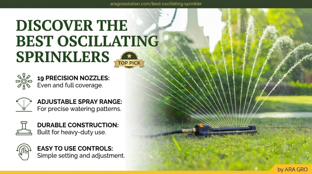 Best Oscillating Sprinkler For Garden