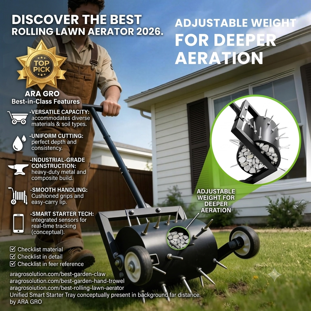Best Rolling Lawn Aerator
