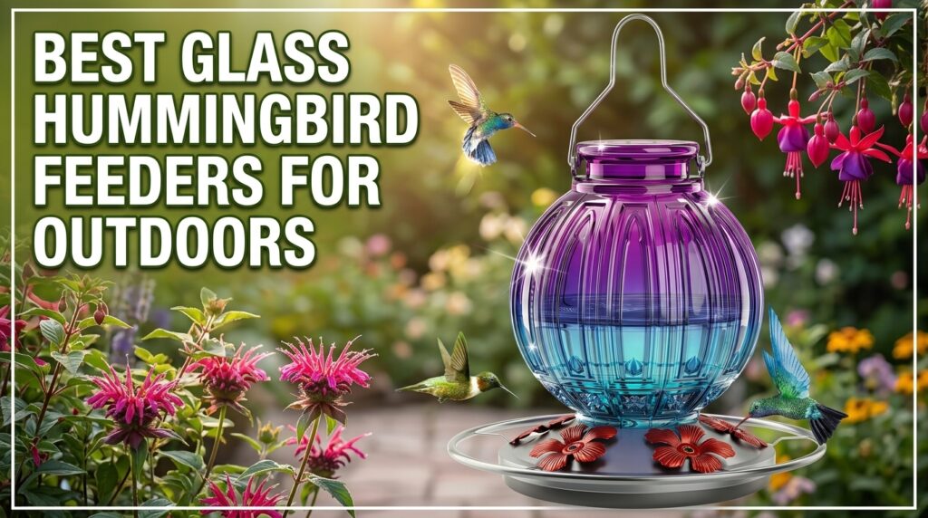 Best Glass Hummingbird Feeders for Outdoor