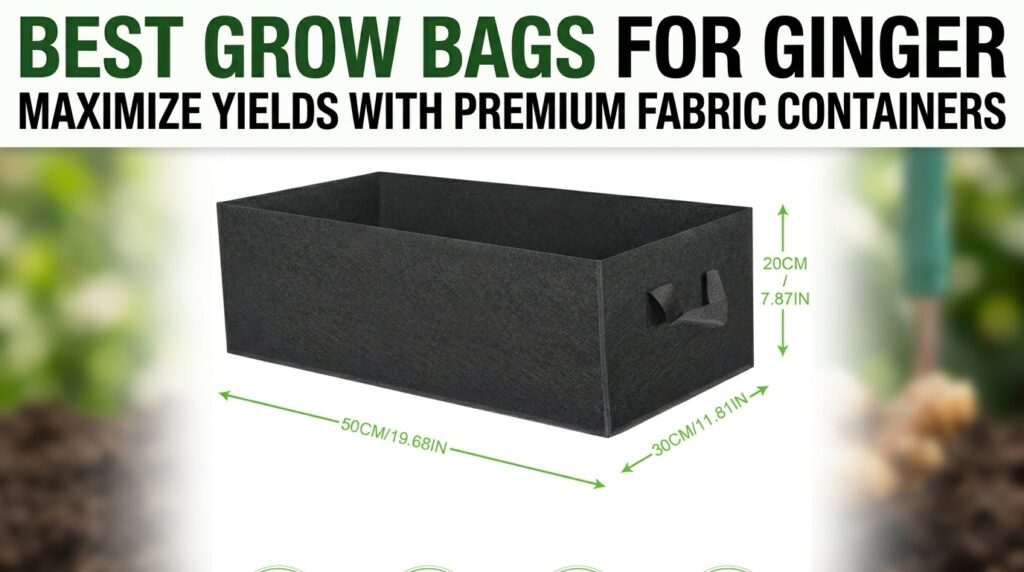 Best Grow Bags for Ginger