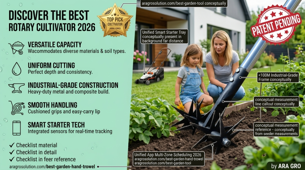 Best Rotary Cultivator For Gardening