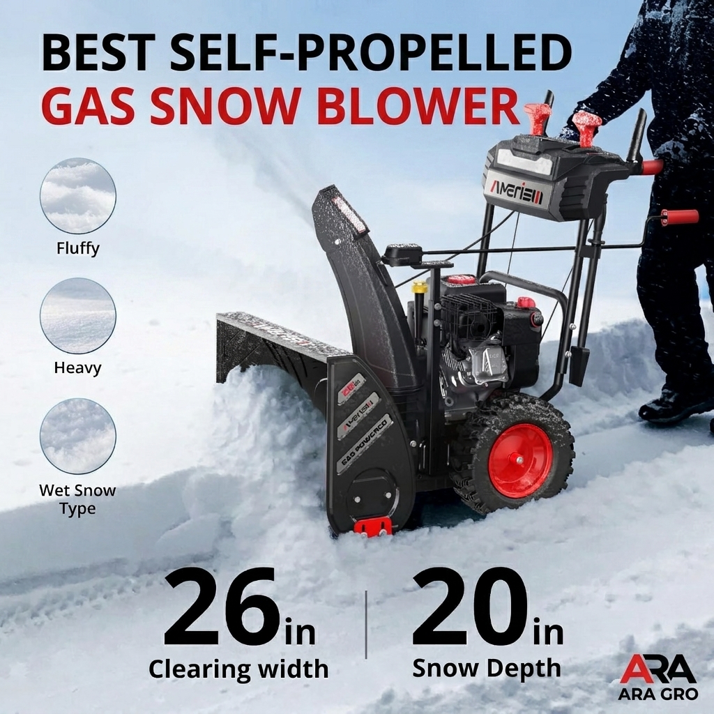 Best Self-Propelled Gas Snow Blower