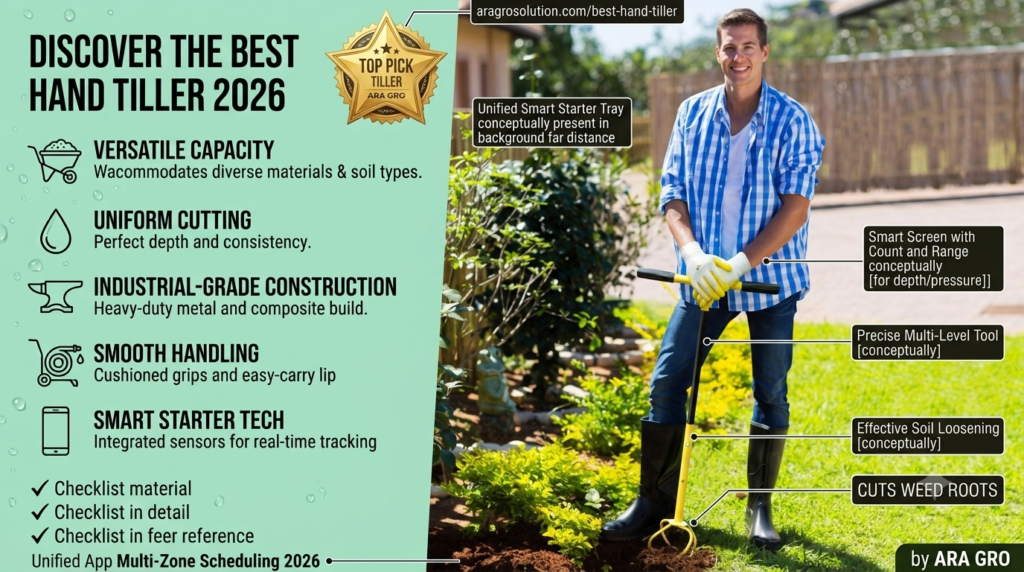 Best Hand Tiller for Gardening