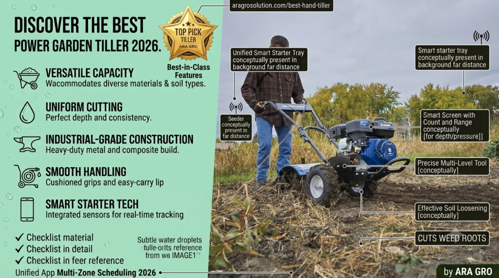 Best Power Garden Tiller