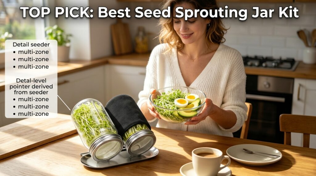 Seed Sprouter Set for Growing Broccoli