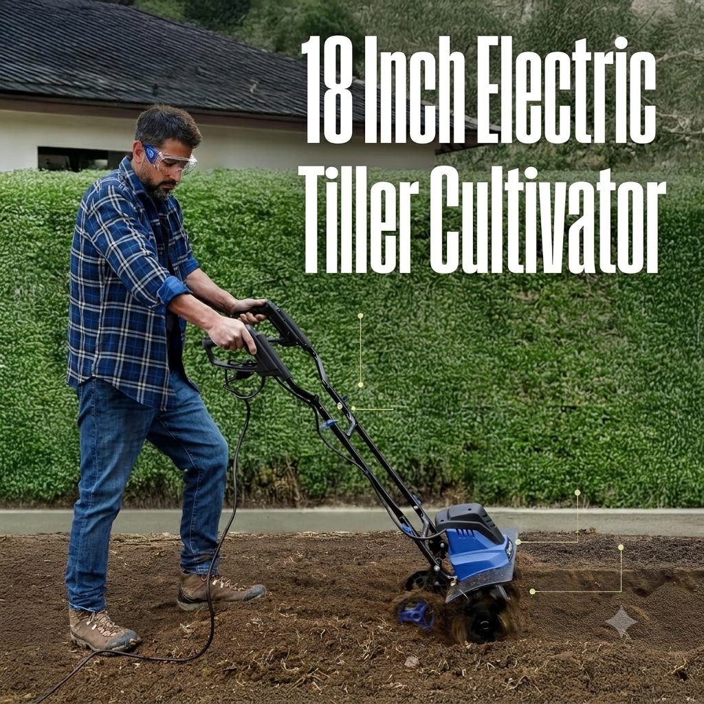 Best Electric Tiller for Gardening