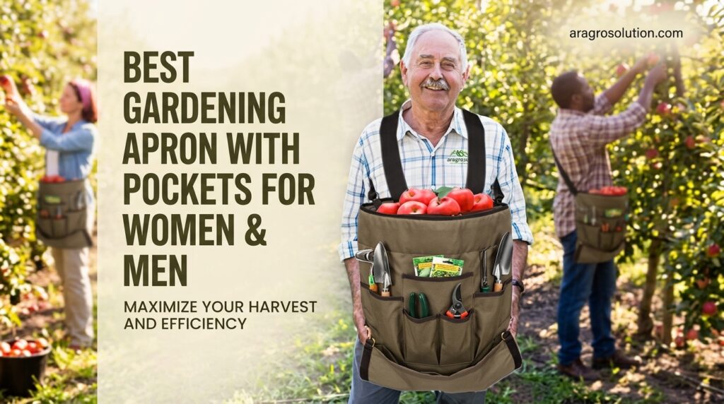 Best Gardening Apron with Pockets for Women and Men