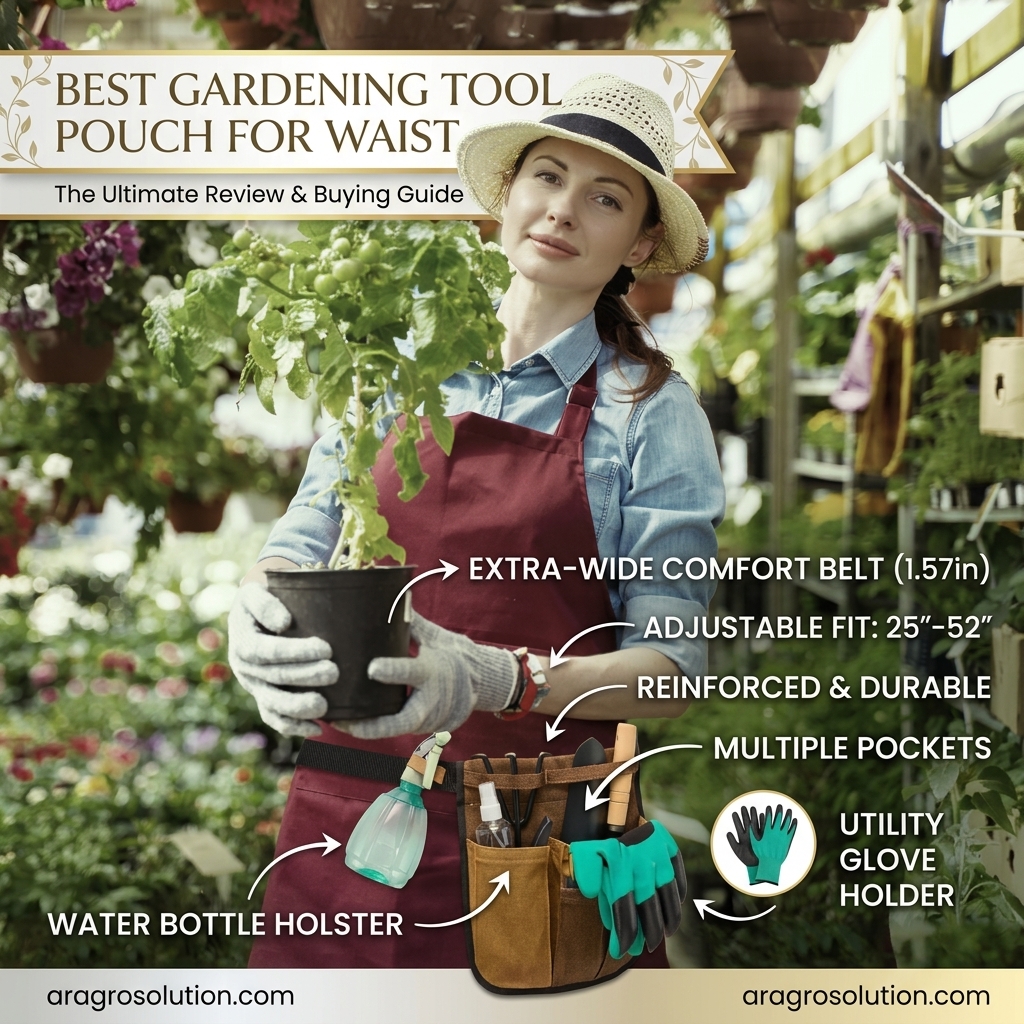 Best Gardening Tool Pouch for Waist