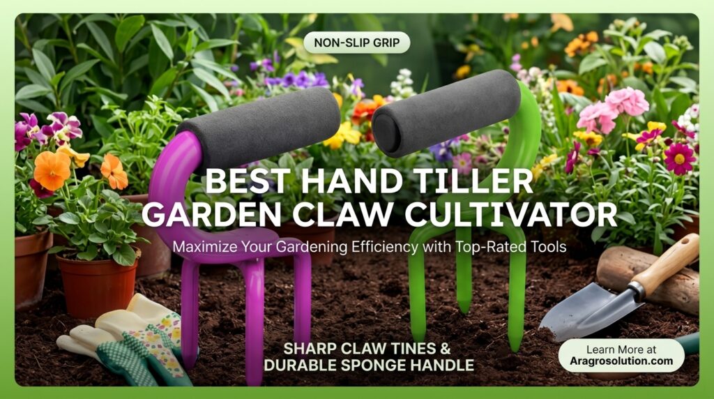 Best Hand Tiller Garden Claw Cultivator