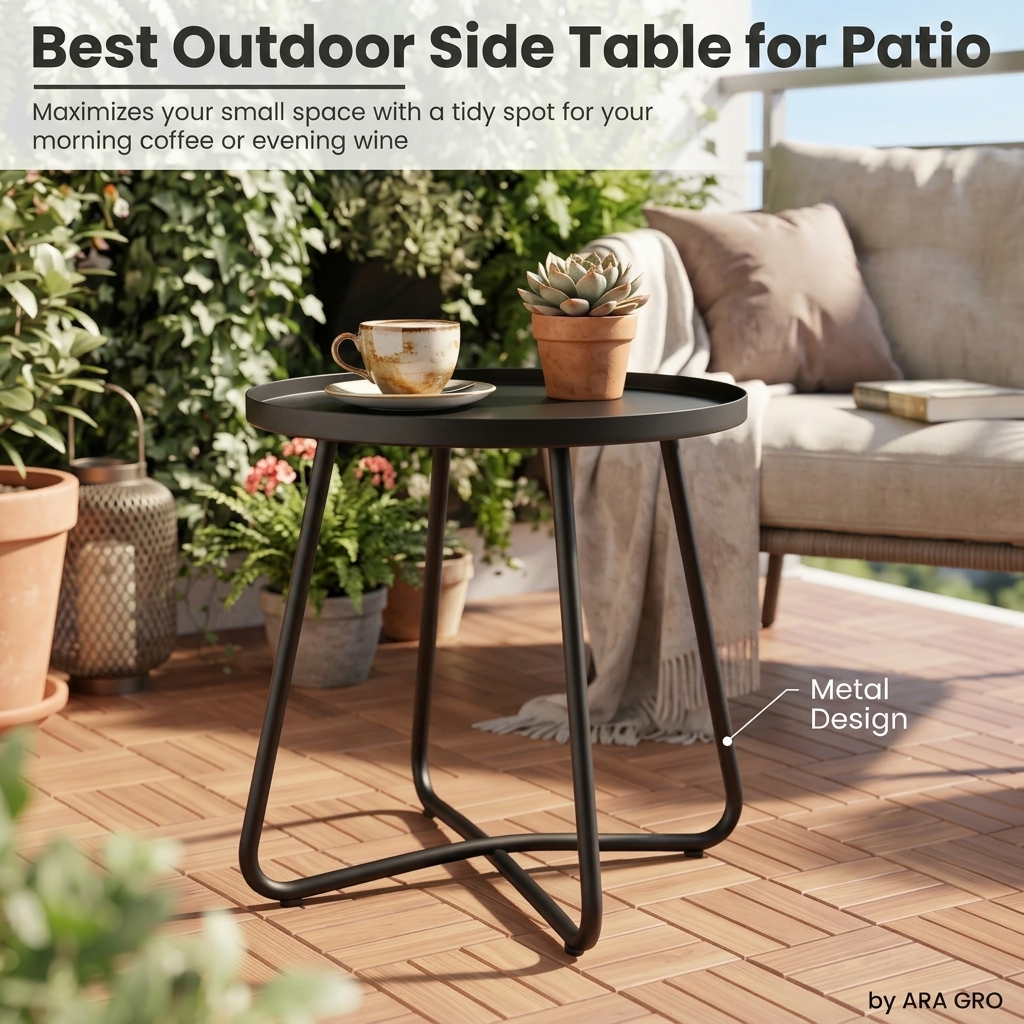 Best Outdoor Side Table for Patio
