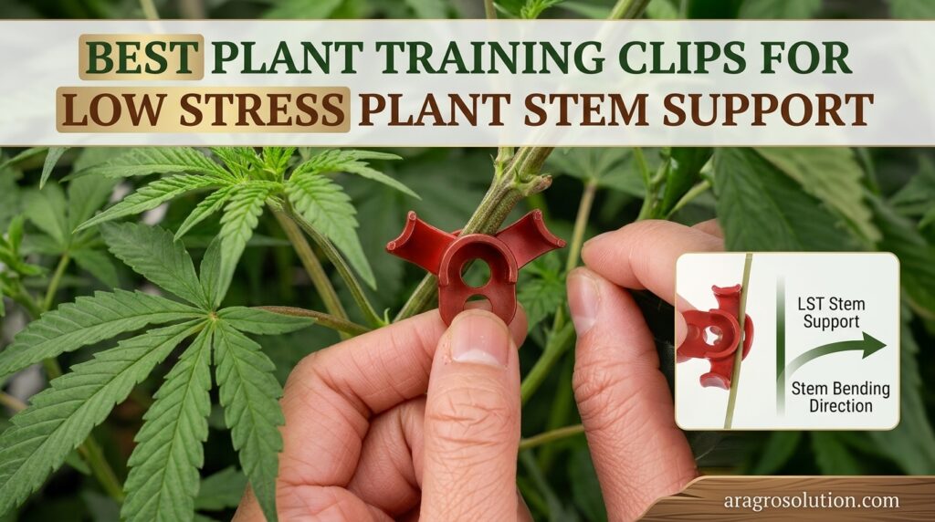 Best Plant Training Clips For Low Stress Plant Stem Support