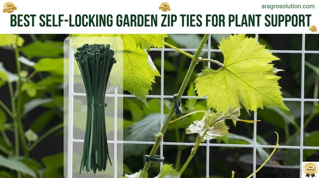 Best Self Locking Garden Zip Ties For Plant Support
