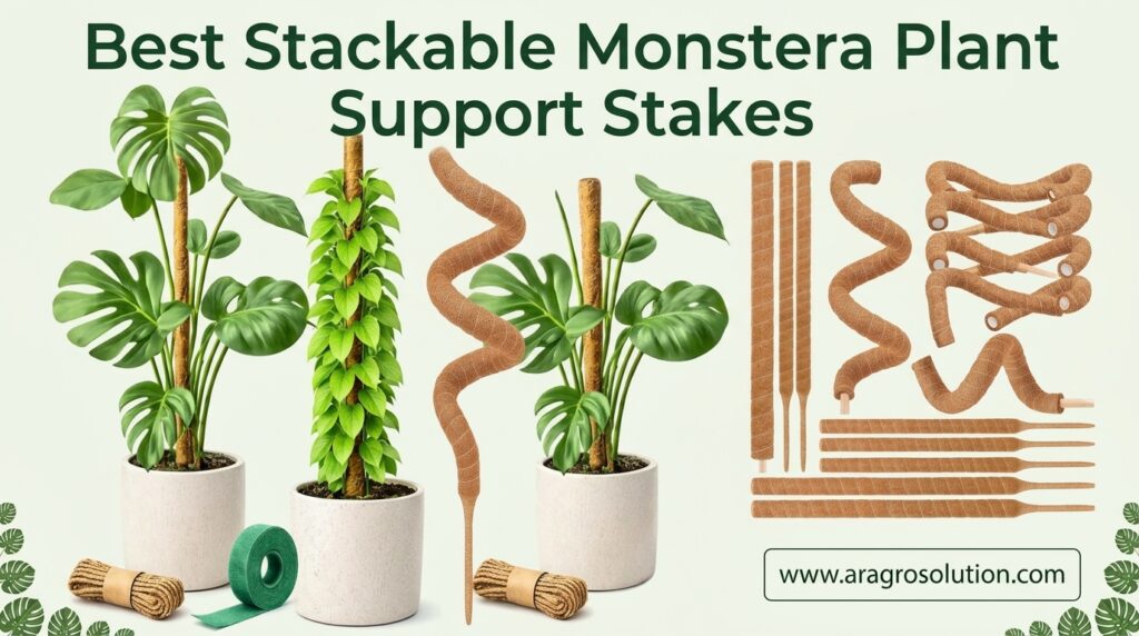 Best Stackable Monstera Plant Support Stakes
