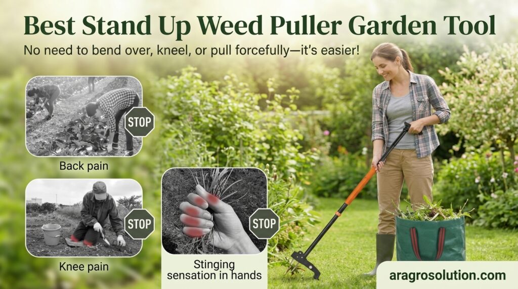 Best Stand Up Weed Puller Garden Tool