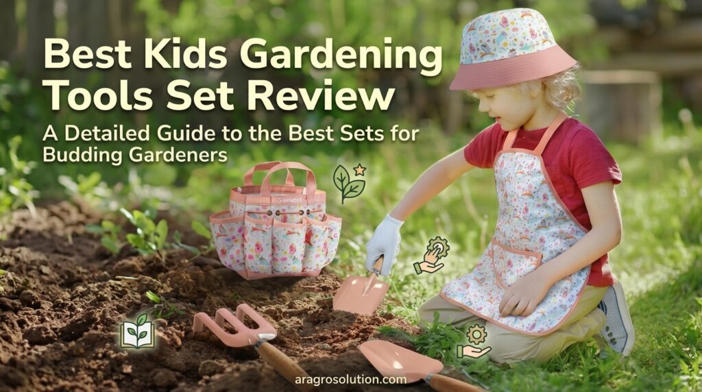 Best Kids Gardening Tools Set Review