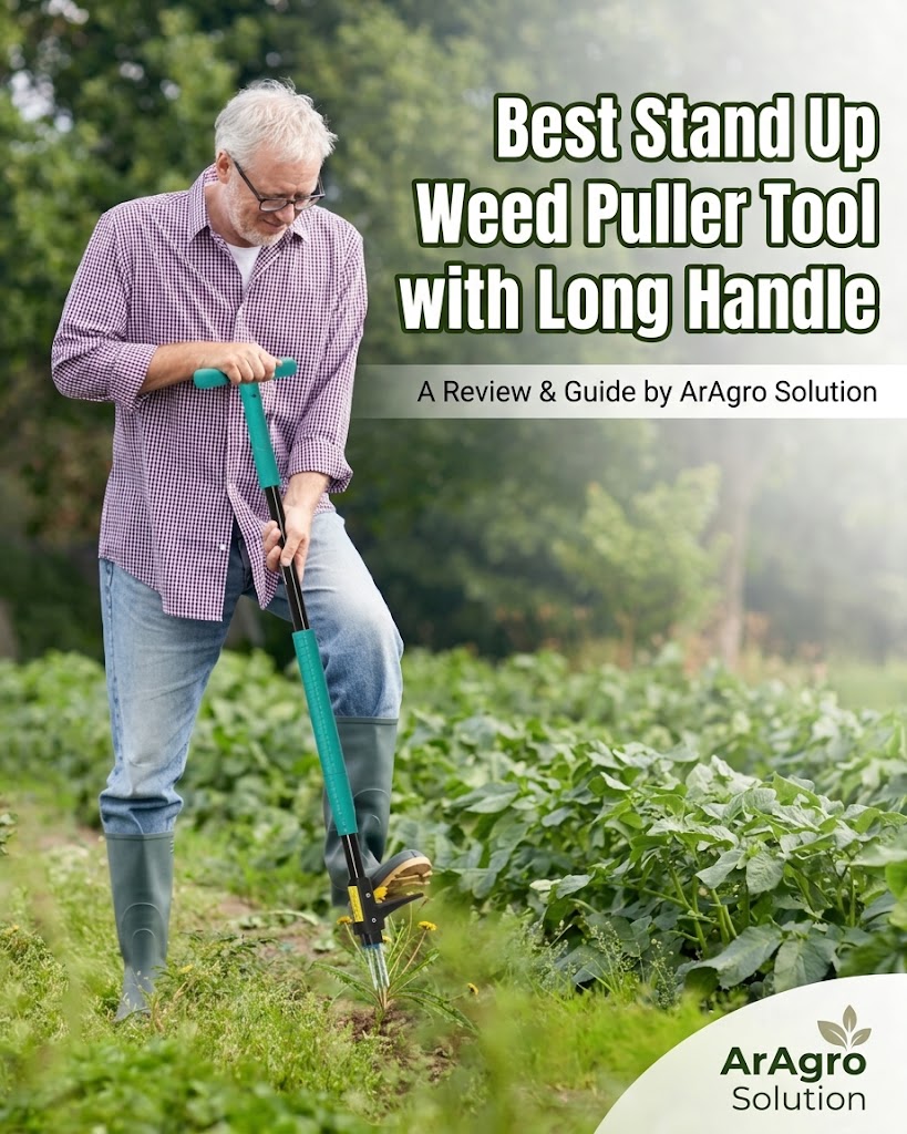 Best Stand Up Weed Puller Tool with Long Handle