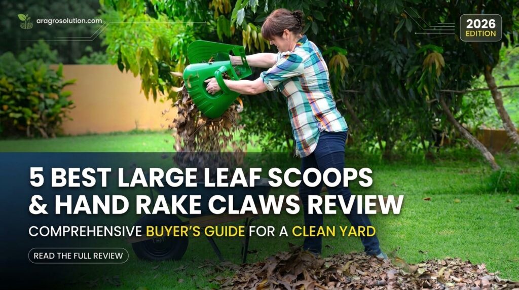Best Large Leaf Scoops and Hand Rake Claw